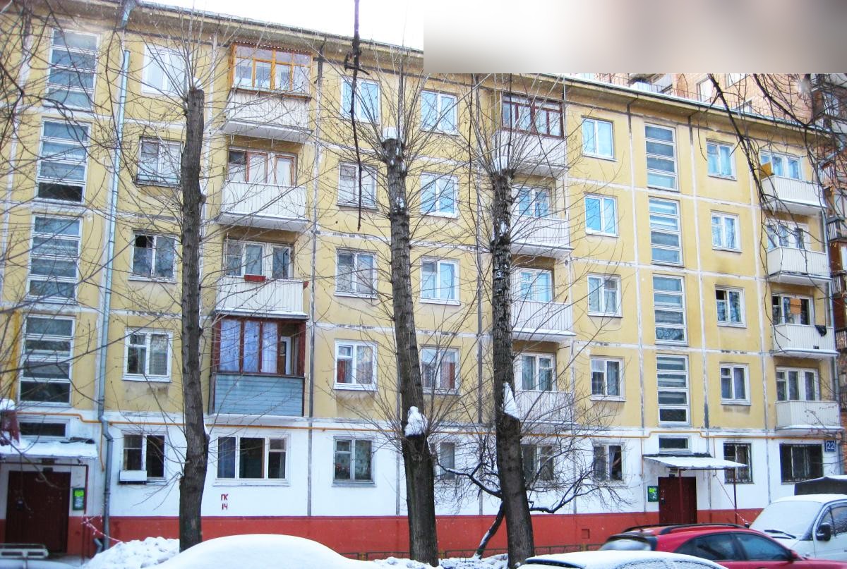 Размеры кухни в Хрущевка Серия дома 1-335